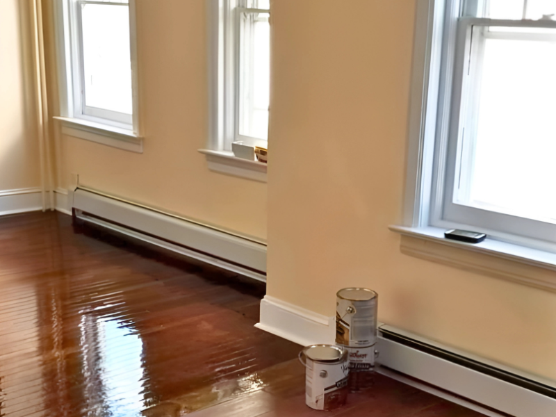 Interior renovation example